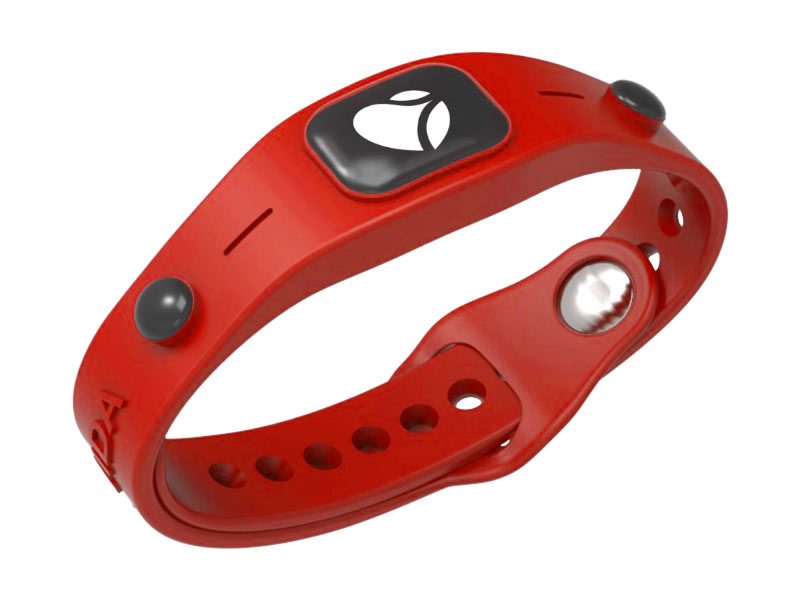 Pulseira magnética vermelha